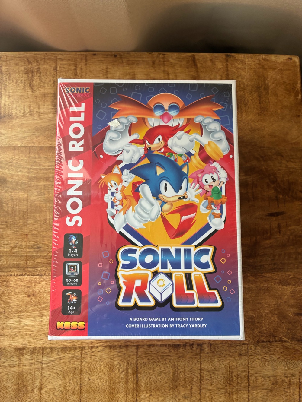 Brand New Sonic Roll Board Game 1-4 Players 14+ Age